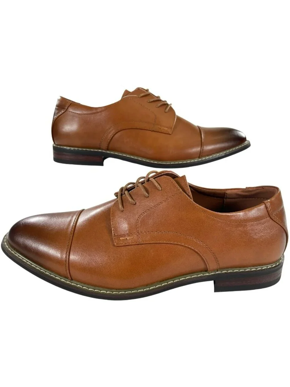 Meridos Classic Brown Leather Oxford Dress Formal Shoes JD01 Men's Size 11.5 NEW
